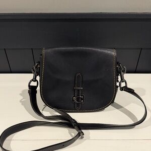 Coach Black Saddle Crossbody Bag – Style #54202